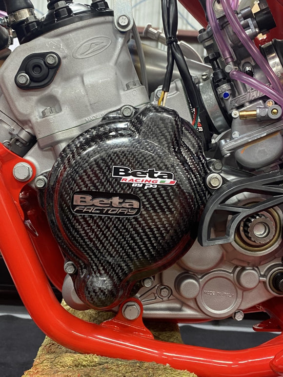 P3 Carbon Ignition Cover Guard Beta 125/200 | 2019 - 2026 (Including X-PRO/RACE Models)