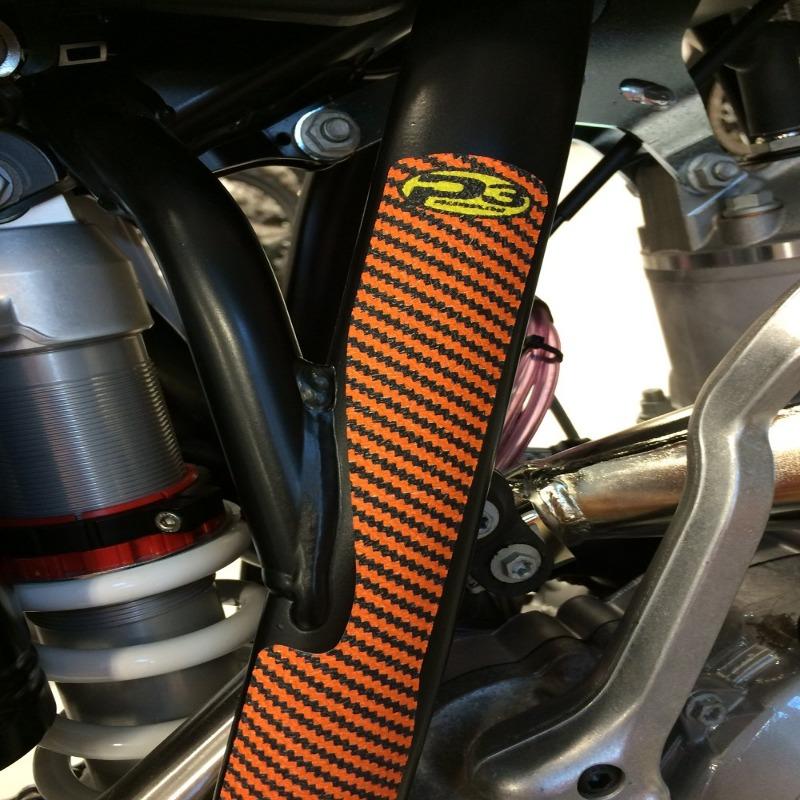 P3 Carbon Grip Guards Frame Protectors KTM | 2011-2016 (See Fitment Chart) - 0