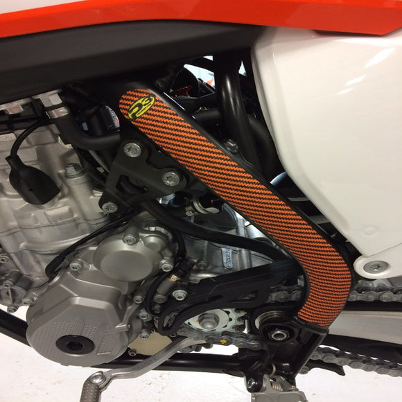 P3 Carbon Grip Guards Frame Protectors KTM 85SX 2008-2017 | HUSQ 85TC 2015-2017