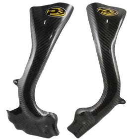 P3 Carbon Fiber Frame Guards KTM 2016-2019 | HUSQ 2017-2022 | Various Models (See Fitment Tab) - 0