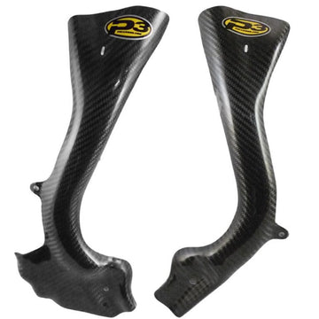 P3 Carbon Fiber Frame Guards KTM 2016-2019 | HUSQ 2017-2022 | Various Models (See Fitment Tab) - 0