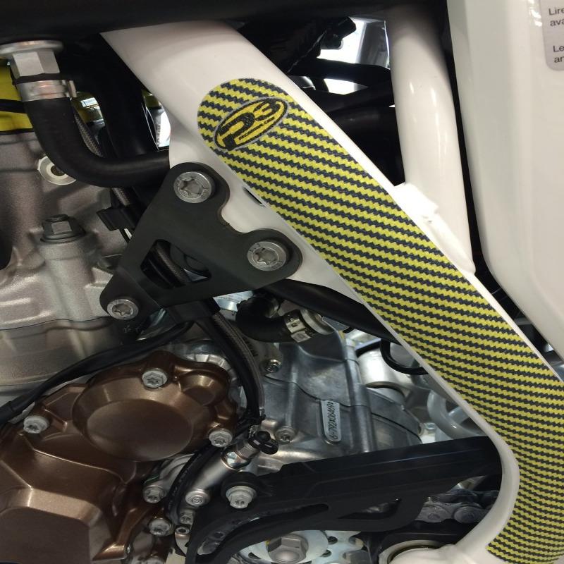 P3 Carbon Grip Guards Frame Protectors Husqvarna | 2016 - 2022 (See Fitment Tab)-4