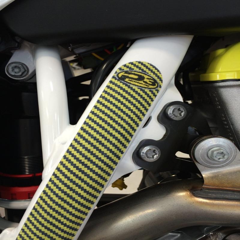 P3 Carbon Grip Guards Frame Protectors Husqvarna | 2016 - 2022 (See Fitment Tab)-2