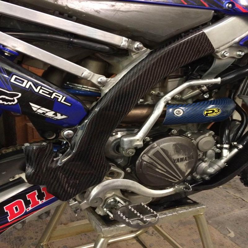 P3 Carbon Fiber Frame Guards YZ250/450F 20142017