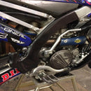 P3 Carbon Fiber Frame Guards YZ250/450F 2014-2017-5