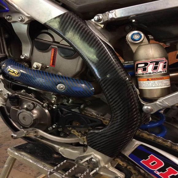 P3 Carbon Fiber Frame Guards YZ250/450F 20142017