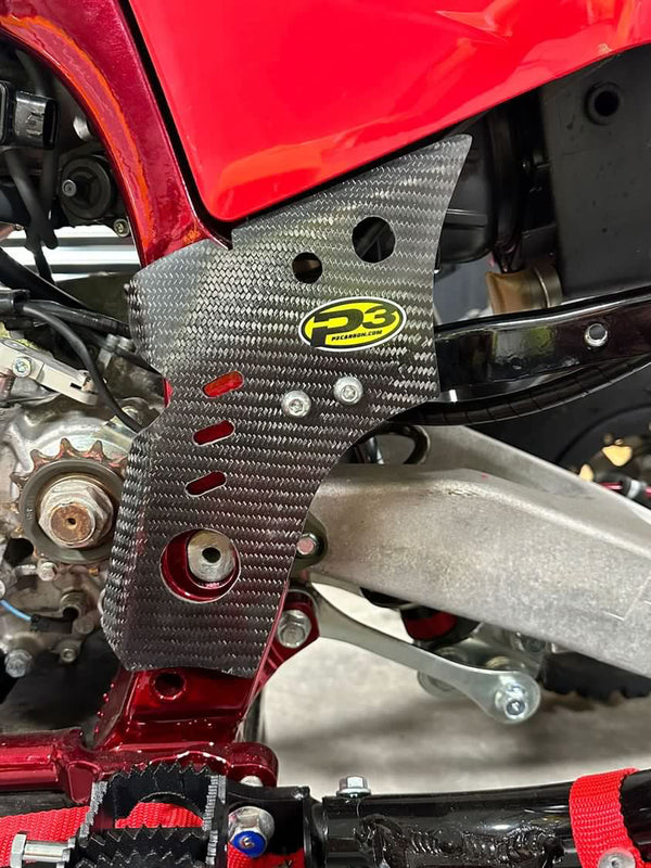 P3 Carbon Fiber Frame & Master Cylinder Guards | YFZ 450R | 2009 - 2023