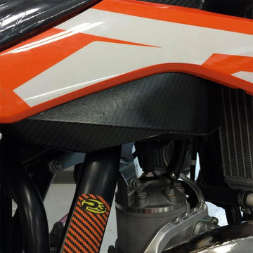 P3 Carbon Lower Fuel Tank Covers KTM SX-F | 2011-2015 - 0