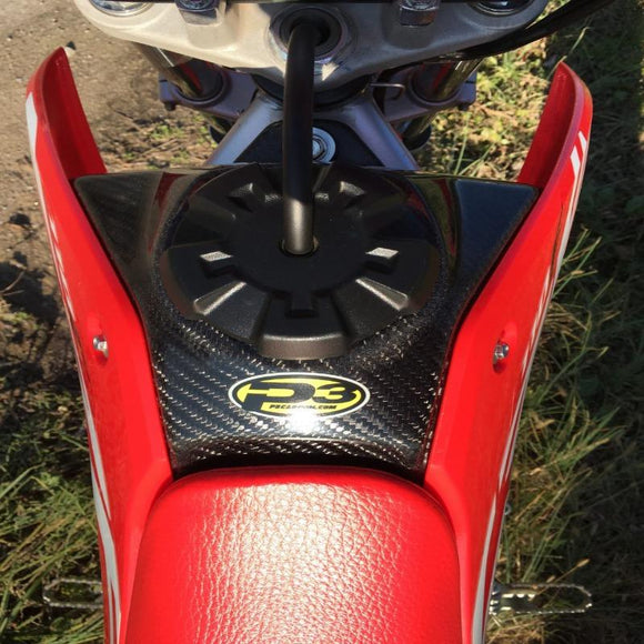 P3 Carbon Fuel Tank Cover Honda CRF110 / 125 | 2019 - 2026