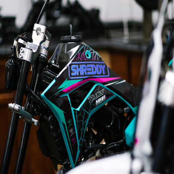 P3 Carbon Fuel Tank Cover Honda CRF110 / 125 | 2019 - 2026