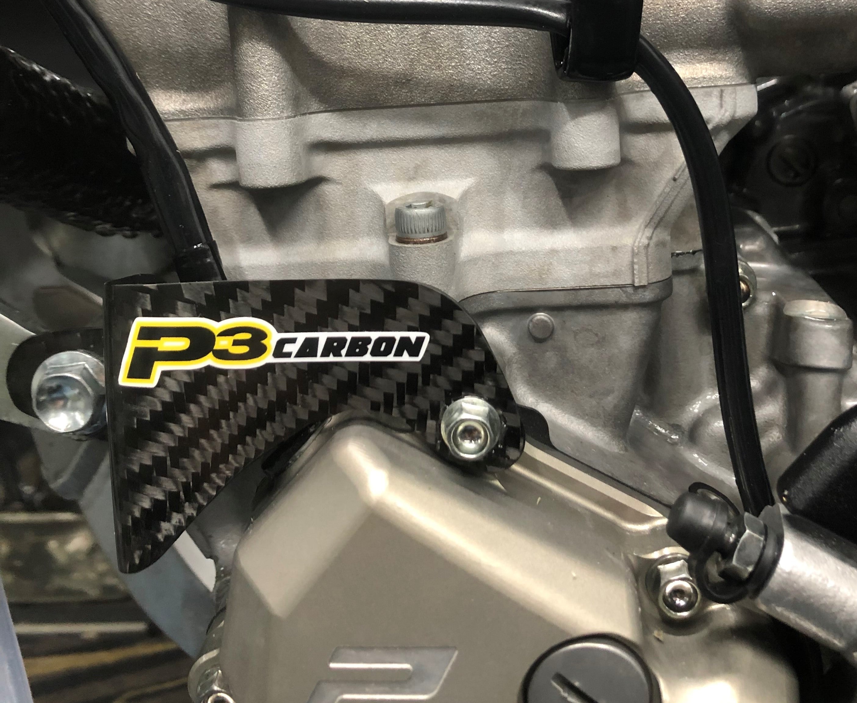 P3 Carbon Ignition Wire Cover | Kawasaki KX250 (F/X/XC) | 2021 - 2024