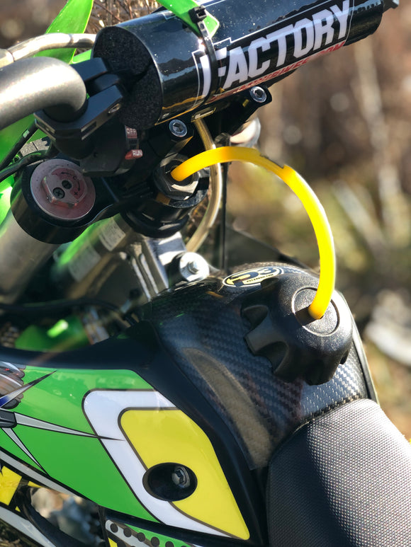 P3 Carbon Fuel Tank Cover | KLX110 / KX65  | 2002-2022 (See Fitment Chart)