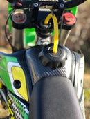 P3 Carbon Fuel Tank Cover | KLX110 / KX65  | 2002-2022 (See Fitment Chart)-4