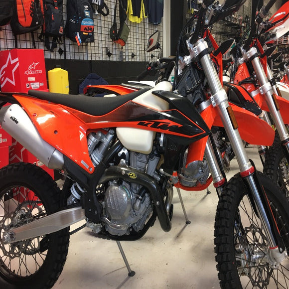 P3 Carbon Heat Shield MAXCoverage: KTM 350 EXC-F/XCF-W | HUSQ FE 350(S) 2020-2023