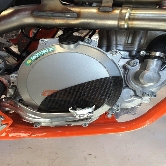 P3 Carbon Clutch Cover Protector KTM 250/350 | 2011-2015