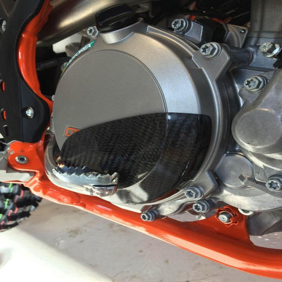 P3 Carbon Clutch Cover Protector KTM 250/350 | 2011-2015