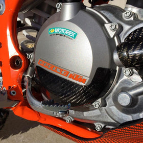 P3 Carbon Clutch Cover Protector KTM 450/500 | 2012-2015 - 0