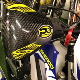 P3 Carbon Universal Enduro Hand Guards - 0