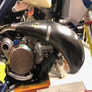 P3 Carbon Pipe Guard MAXCoverage KTM/HQV/GASGAS 250/300 | 2019-2023 (See Fitment Chart)-1