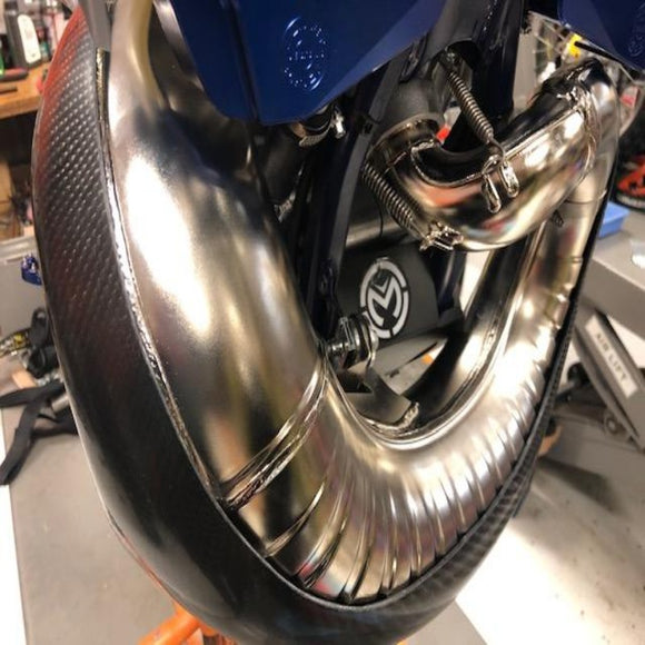 P3 Carbon Pipe Guard MAXCoverage KTM/HQV/GASGAS 250/300 | 2019-2023 (See Fitment Chart)