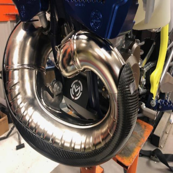 P3 Carbon Pipe Guard MAXCoverage KTM/HQV/GASGAS 250/300 | 2019-2023 (See Fitment Chart)