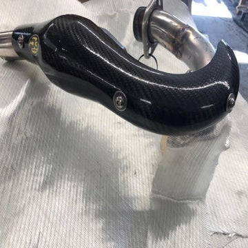 P3 Carbon Heat Shield FMF Megabomb: Kawasaki KX450 (F/SR) | 2019 - 2022 - 0