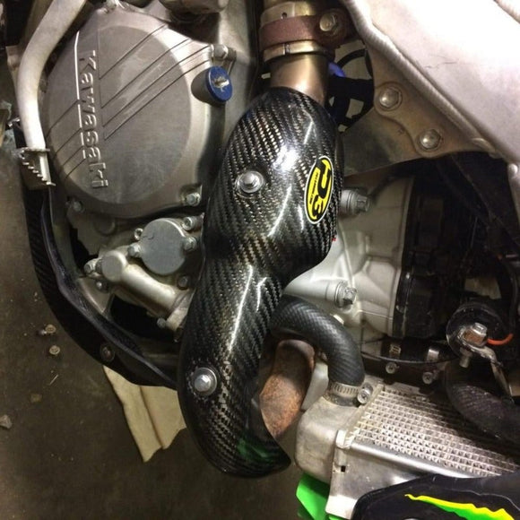 P3 Carbon Heat Shield Kawasaki KX250F | 2013-2016