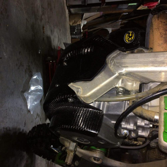 P3 Carbon Skid Plate Kawasaki KX250F | 2009-2016