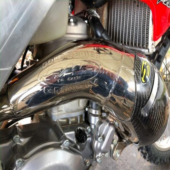 P3 Carbon Pipe Guard Honda CR500AF FMF Gnarly & Fatty | 1989-2014