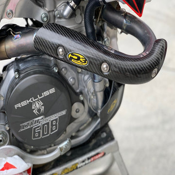 P3 Carbon Heat Shield Honda CRF450R/RX | 2017-2018