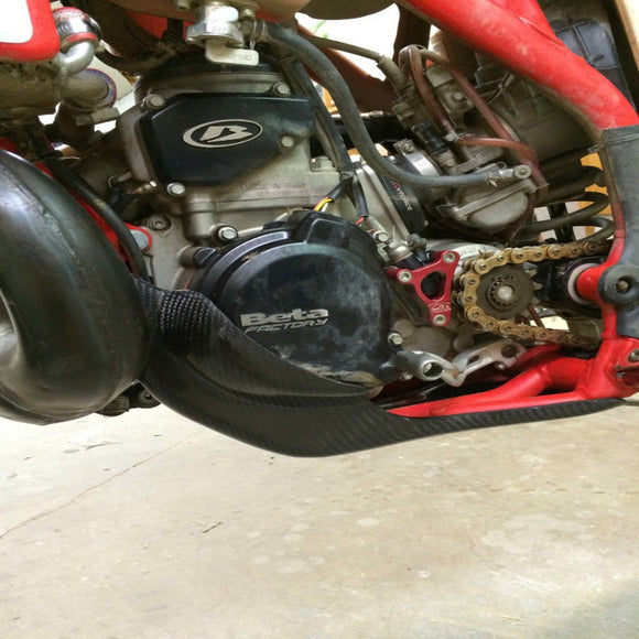 P3 Carbon Skid Plate Beta 250 | 300 Enduro & Enduro Racing RR 2-Stroke | 2013-2017