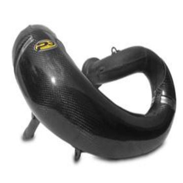 P3 Carbon Pipe Guard Stock/FMF Fatty: Husaberg TE 250/300 2011-2014 | Husqvarna TE 250/300 2014-2016